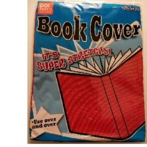 5 Brand NEW Book Covers Individually Wrapped Super Stretch (Size: 8.5in x 11in.)